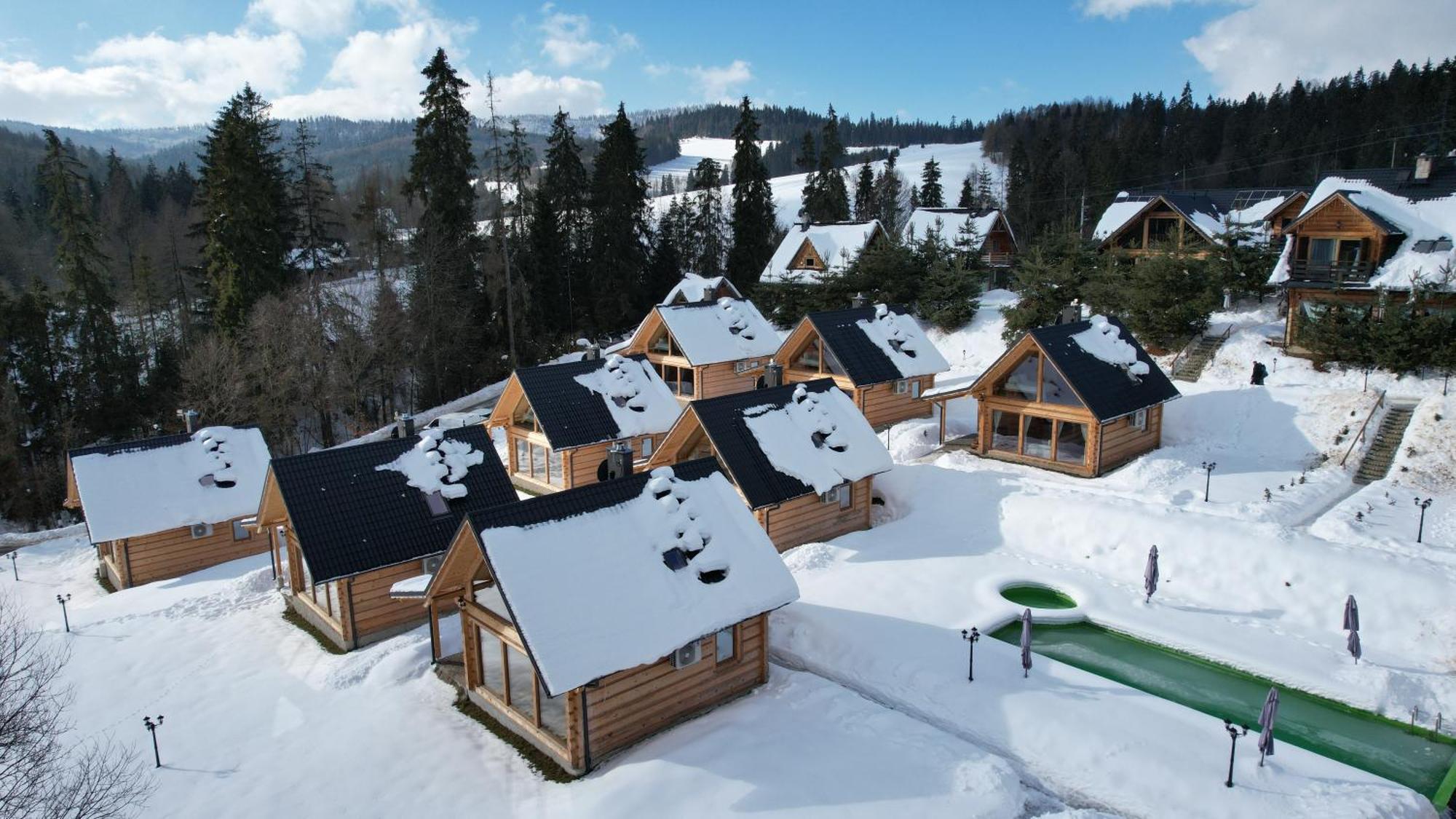 Domki I Pokoje Z Dostepem Do Spa Łapsze Niżne エクステリア 写真